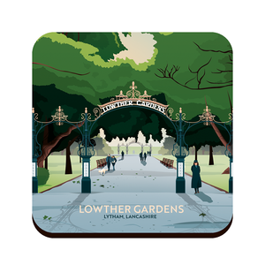 Lowther Gardens, Lytham Drinks Coaster
