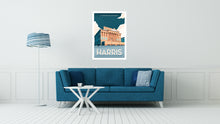 Load image into Gallery viewer, The Harris Museum Vintage Travel Poster Print