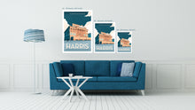 Load image into Gallery viewer, The Harris Museum Vintage Travel Poster Print