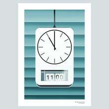 Load image into Gallery viewer, Preston Bus Station clock Poster Print
