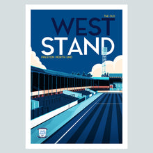 Load image into Gallery viewer, Preston North End, The Old West Stand, Deepdale Limited Edition Print