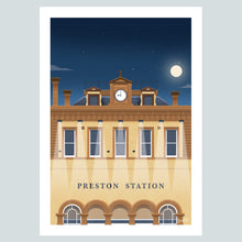 Load image into Gallery viewer, Preston Railway Station Poster Print
