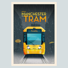 Load image into Gallery viewer, Manchester Tram (Piccadilly) Poster Print