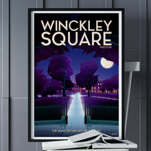 Load image into Gallery viewer, Winckley Square Preston (eve version) Poster Print