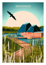 Load image into Gallery viewer, Brockholes Nature Reserve, Preston, Lancashire Travel Poster Print