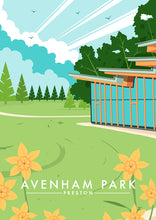 Load image into Gallery viewer, Avenham Park Preston Poster Print