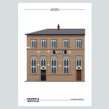 Load image into Gallery viewer, Great Pubs of Manchester - Crown & Kettle Poster Print