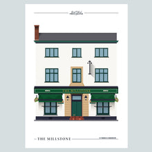 Load image into Gallery viewer, Great Pubs of Manchester - The Millstone Poster Print