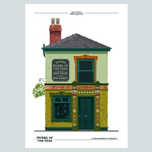 Load image into Gallery viewer, Great Pubs of Manchester - Peveril of the Peak Manchester Poster Print