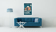 Load image into Gallery viewer, Moor Park Observatory in Preston Vintage Travel Poster Print