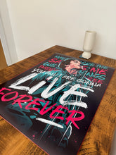 Load image into Gallery viewer, Live Forever, Oasis Poster Print
