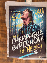 Load image into Gallery viewer, Champagne Supernova, Oasis Poster Print
