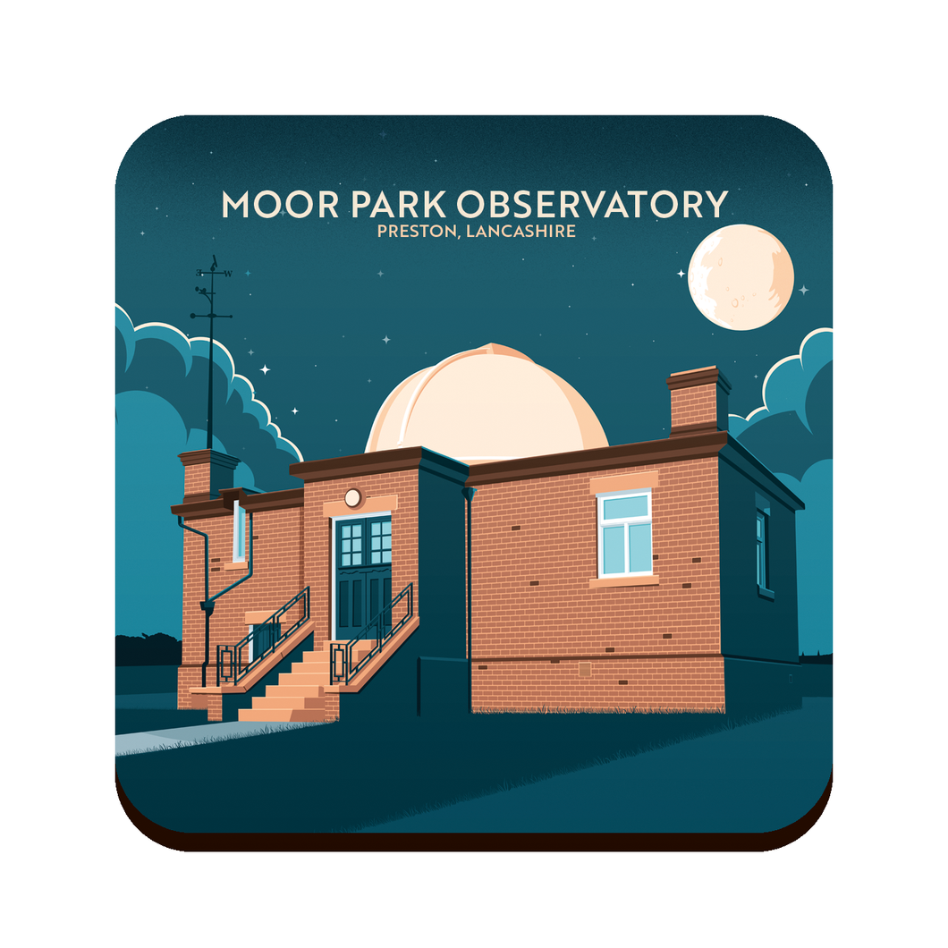 Moor Park Observatory, Preston Drinks Coaster
