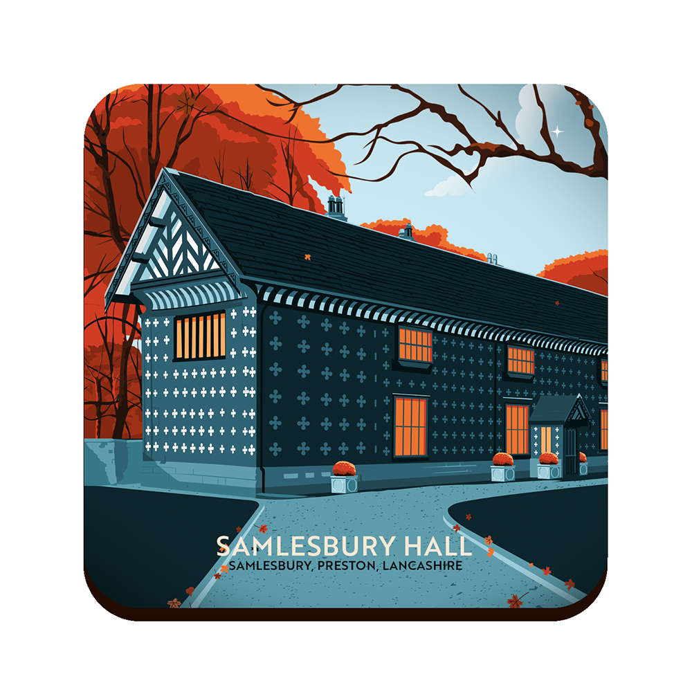 Samlesbury Hall,  Drinks Coaster