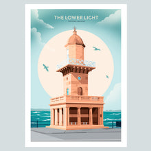 Load image into Gallery viewer, The Lower Light, Fleetwood, Lancashire Travel poster
