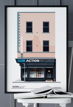 Load image into Gallery viewer, Actions Records, Church St, Preston, Lancashire Poster Print
