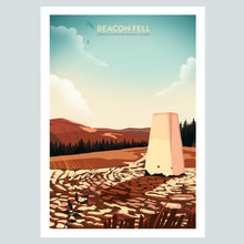 Load image into Gallery viewer, Beacon Fell Summit Travel poster
