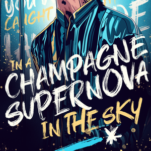 Champagne Supernova, Oasis Poster Print