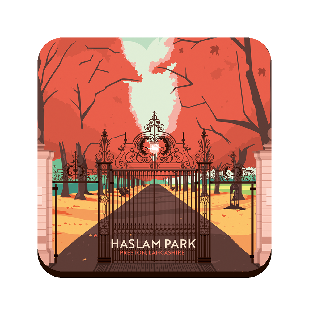 Haslam Park, Preston Drinks Coaster