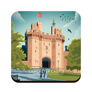Lancaster Castle, Lancaster Drinks Coaster