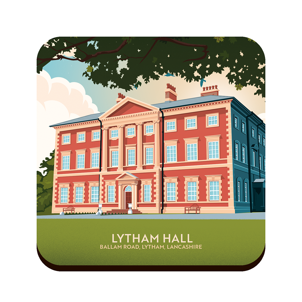 Lytham Hall Drinks Coaster