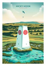 Load image into Gallery viewer, Nicky Nook, Near Scorton, Lancashire Travel poster
