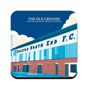 Preston North End Old Ground, Preston Drinks Coaster