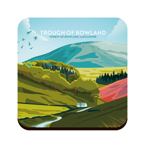 Trough of Bowland, Forest of Bowland Drinks Coaster