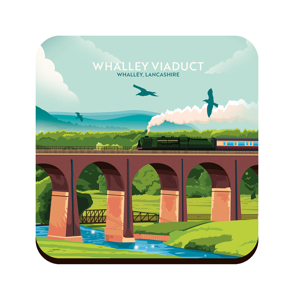 Whalley Viaduct, Whalley Drinks Coaster