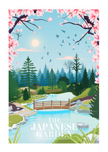 Load image into Gallery viewer, Avenham Park Japanese Garden Poster Print
