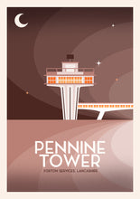 Load image into Gallery viewer, Pennine Tower (forton services) print

