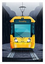 Load image into Gallery viewer, Manchester Tram (Piccadilly) Poster Print (new version)
