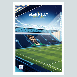 The Alan Kelly Town End, Preston North End Limited Edition Print