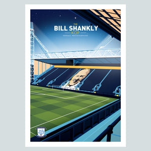The Bill Shankly Kop, Preston North End Limited Edition Print