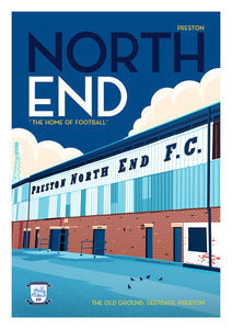 Preston North End, The Old Ground, Deepdale Limited Edition Print
