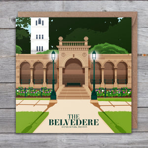 The Belvedere greetings card