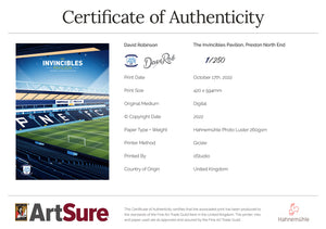 The Invincibles Pavilion, Preston North End Limited Edition Print