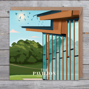 The Pavilion Avenham Park greetings card