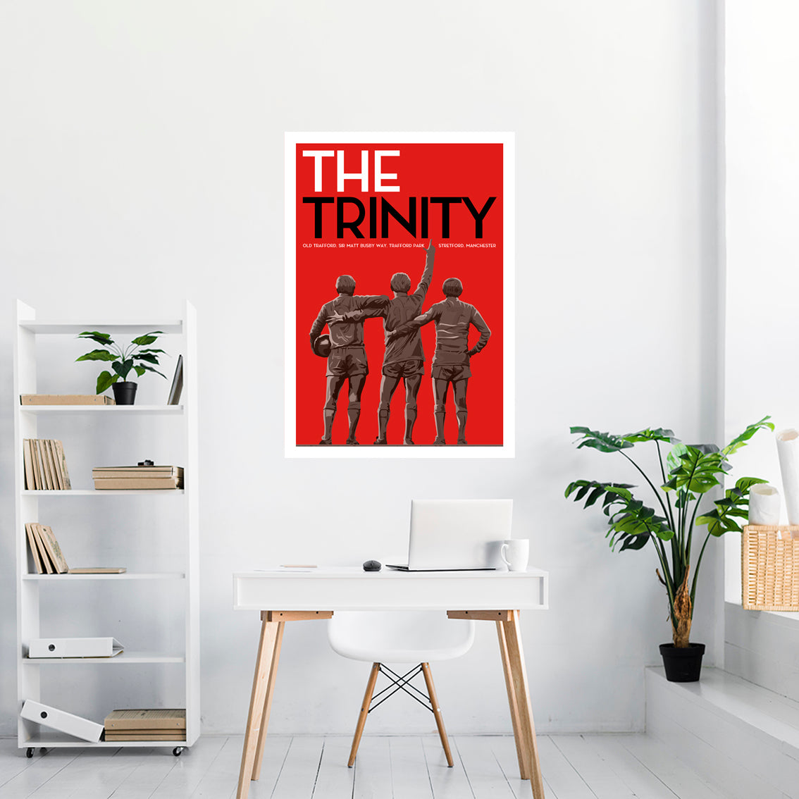 The Trinity (Manchester Utd) Poster Print – DaveRobshop