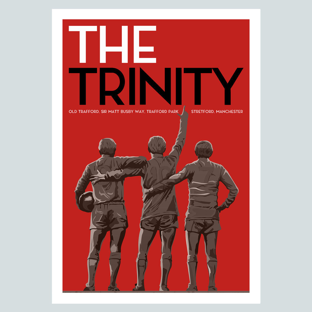 The Trinity (Manchester Utd) Poster Print