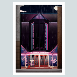 Tokyo Jo's Nightclub in Preston Poster Print