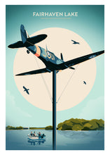 Load image into Gallery viewer, Fairhaven Lake, Lancashire Travel Poster Print
