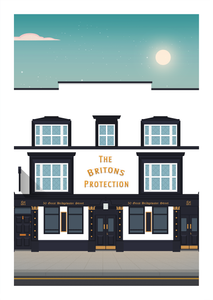 Britons Protection Manchester Poster Print
