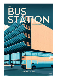Set of 5 Vintage Travel Postcards of Preston