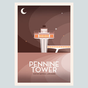 Pennine Tower (forton services) print