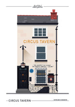 Load image into Gallery viewer, Great Pubs of Manchester - Circus Tavern Poster Print

