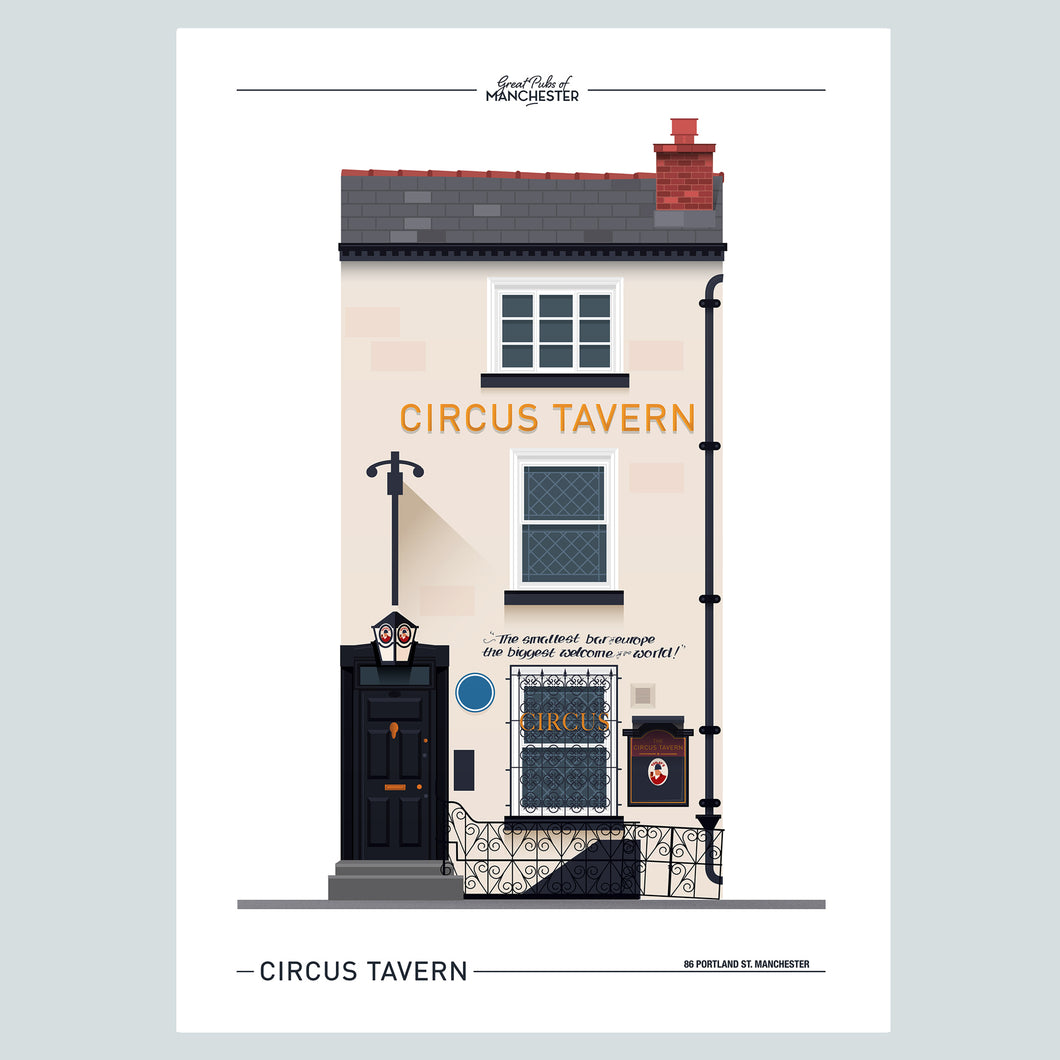 Great Pubs of Manchester - Circus Tavern Poster Print