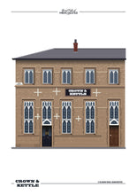 Load image into Gallery viewer, Great Pubs of Manchester - Crown &amp; Kettle Poster Print
