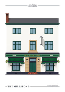 Great Pubs of Manchester - The Millstone Poster Print