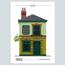 Load image into Gallery viewer, Great Pubs of Manchester - Peveril of the Peak Manchester Poster Print
